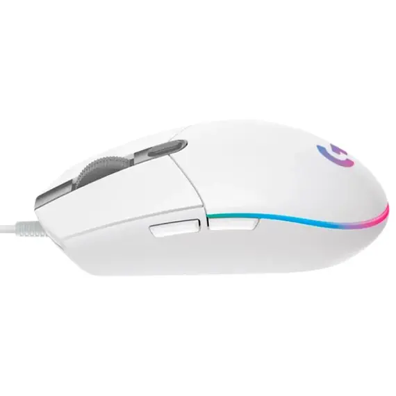 Gaming Mouse Logitech G102 Lightsync, USB, White                                                                                                                             , 3 image