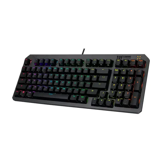 Tastatură Gaming ASUS TUF Gaming K3 Gen II, USB, Black, 2 image
