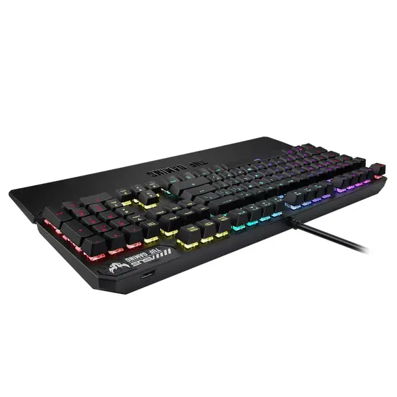Tastatură Gaming ASUS TUF Gaming K3, USB, Grey, 5 image