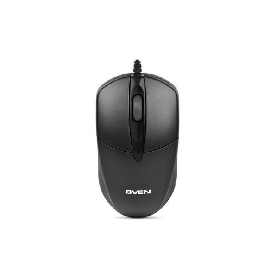 Mouse Optic SVEN RX-112, USB+PS/2, Black