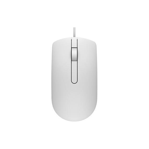Mouse Dell Optical MS116, USB, White