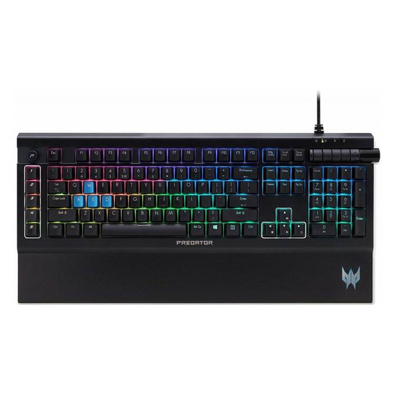 Tastatură Gaming ACER PREDATOR AETHON500, mechanical keys, 16.8M RGB, Black