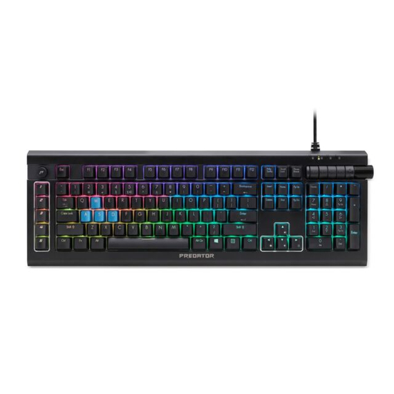 Tastatură Gaming ACER PREDATOR AETHON500, mechanical keys, 16.8M RGB, Black, 2 image