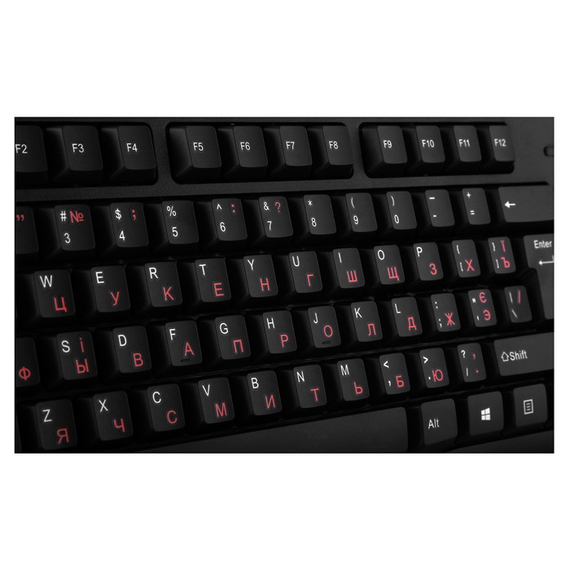 Tastatură SVEN KB-S300, USB, Black, 2 image