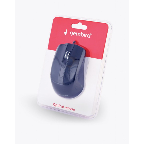 Mouse Gembird MUS-4B-01, USB, Black, 4 image