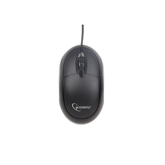 Mouse Gembird MUS-U-01, USB, Black