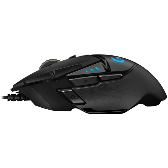 Gaming Mouse Logitech G502 HERO HIGH PERFORMANCE, RGB, USB, Black, 3 image