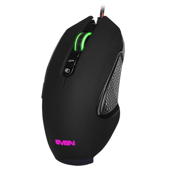 Gaming Mouse SVEN RX-G955, USB, Black, 2 image