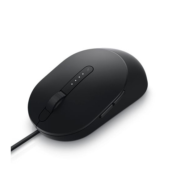 Mouse Dell Laser MS3220, USB, Black, 2 image
