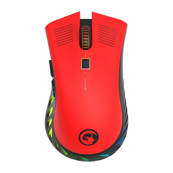 Mouse Gaming Marvo G985 RGB, USB, Red