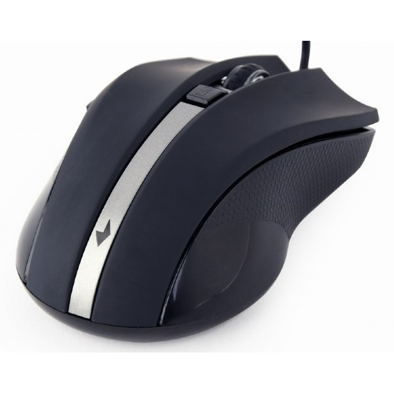Mouse Gembird MUS-GU-02, USB, Black, 2 image