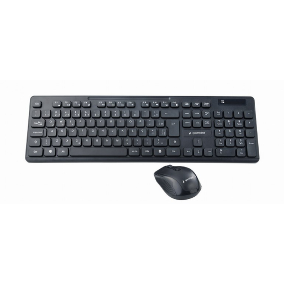 Tastatură + Mouse Gembird KBS-WCH-03, USB, Black