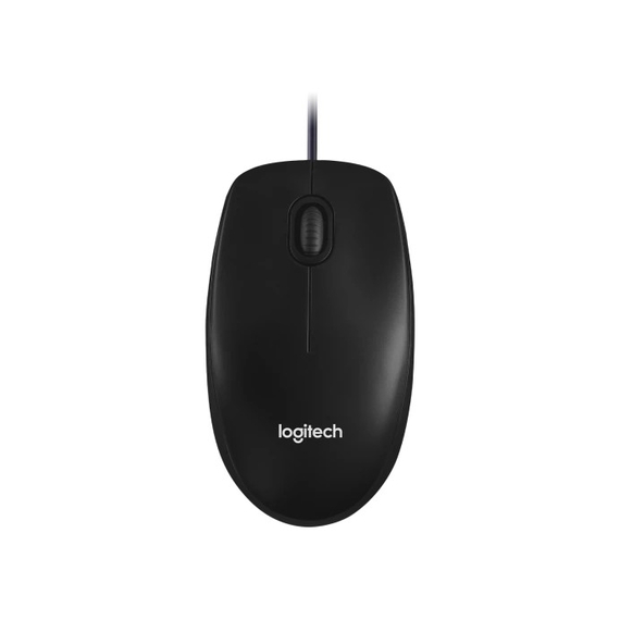 Mouse Optic Logitech M100, Black