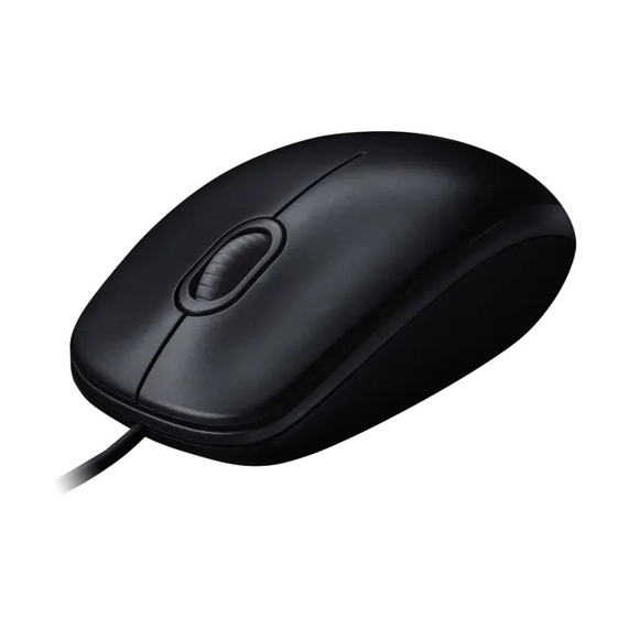 Mouse Optic Logitech M100, Black, 3 image