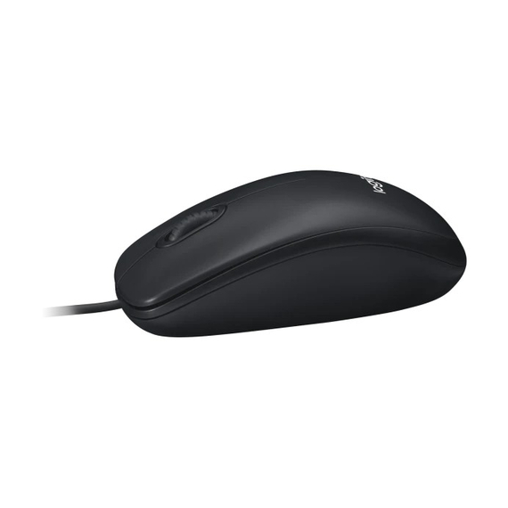 Mouse Optic Logitech M100, Black, 4 image