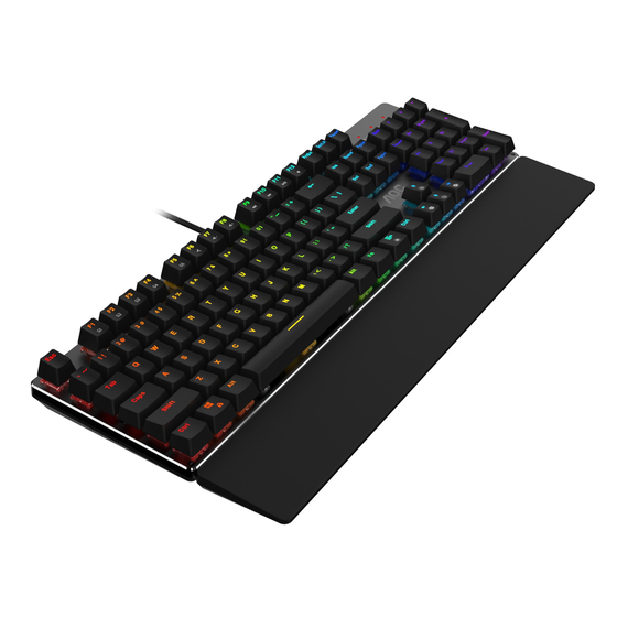 Tastatură Gaming AOC GK500-RED, Backlight (RGB), Black, 3 image
