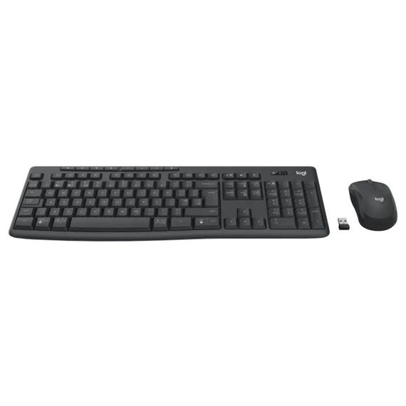 Tastatură + Mouse Wireless Logitech MK370 Combo for Business, Graphite, 2 image