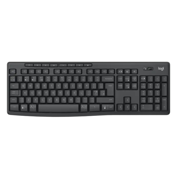 Tastatură + Mouse Wireless Logitech MK370 Combo for Business, Graphite, 4 image
