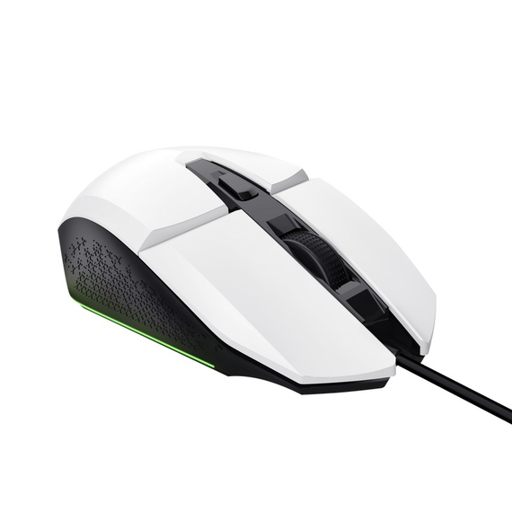 Gaming Mouse Trust GXT 109W FELOX, USB, White, 3 image