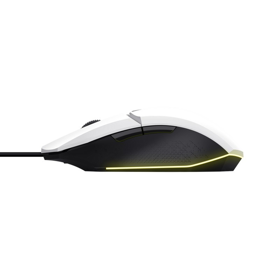 Gaming Mouse Trust GXT 109W FELOX, USB, White, 5 image