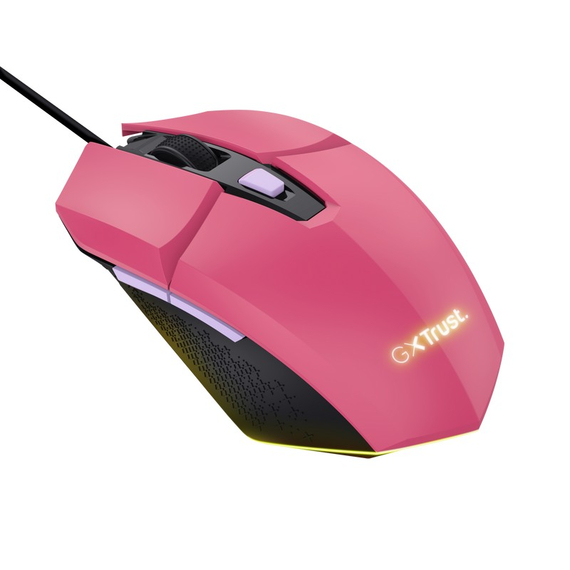 Gaming Mouse Trust GXT 109P FELOX, USB, Pink, 4 image