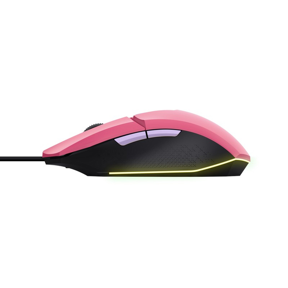 Gaming Mouse Trust GXT 109P FELOX, USB, Pink, 5 image