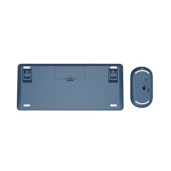 Tastatură + Mouse Wireless Trust Lyra Multi-Device / BT5.0 / Blue, 3 image