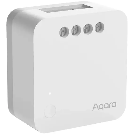 Releu Smart Power AQARA Single Switch Module T1, No Neutral, Alb, 3 image