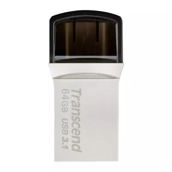 Memorie USB Transcend JetFlash 890, 64GB, Argintiu, 4 image