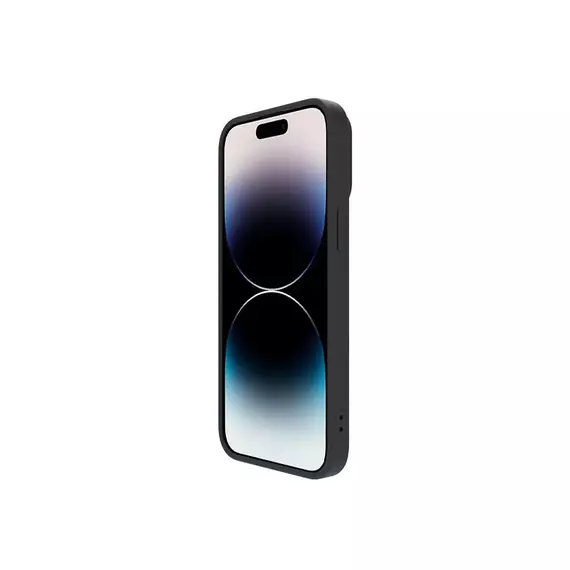 Husă Nillkin iPhone 14 Pro, CamShield Silky Silicone, Negru, 4 image