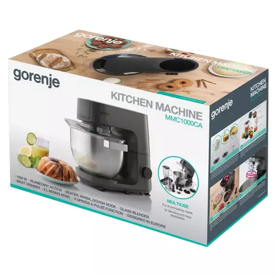Robot de bucătărie Gorenje MMC1000CA, Negru, 4 image