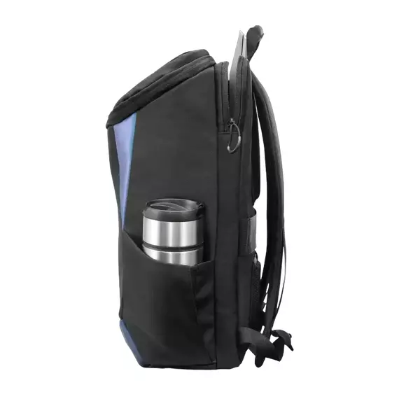 Rucsac pentru Laptop Lenovo IdeaPad Gaming, 15.6", Poliester, Negru/Albastru, 4 image