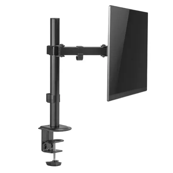 Suport birou pentru monitoare Gembird MA-D1-03, Negru, 3 image