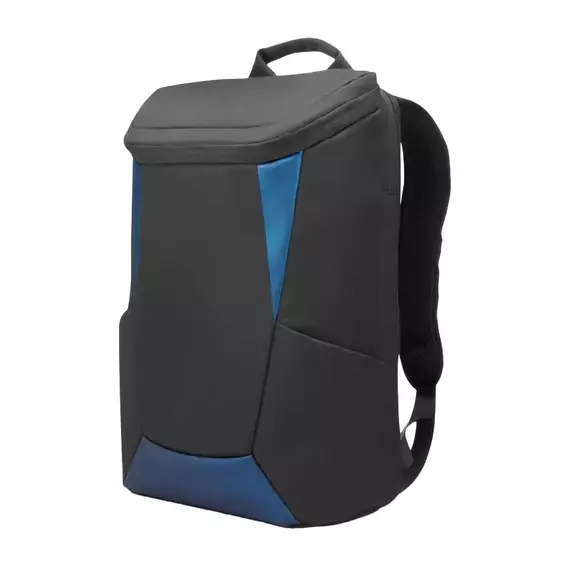 Rucsac pentru Laptop Lenovo IdeaPad Gaming, 15.6", Poliester, Negru/Albastru, 5 image