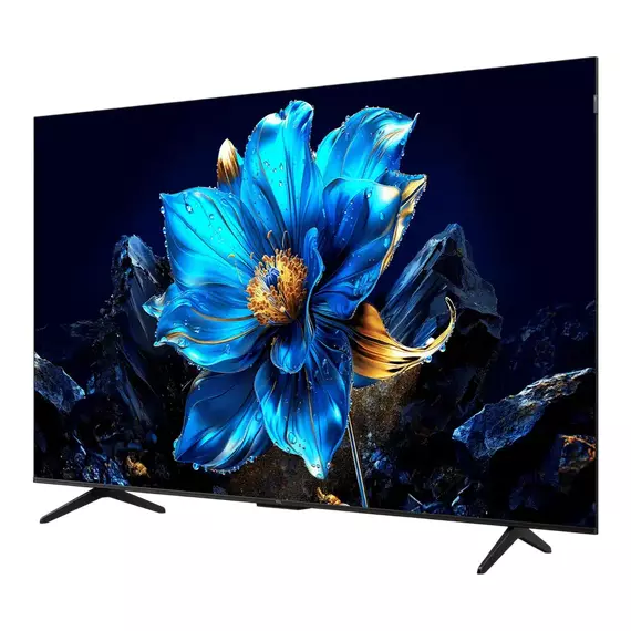 65" QLED SMART TV TCL 65P71K, 3840x2160 4K UHD, Google TV, Negru, 4 image