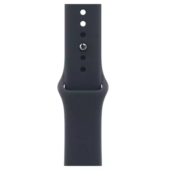Apple Watch Series 12 GPS, 42mm Space Grey Aluminium Case with Navy Blue Sport Band - S/M MJE74, 3 image