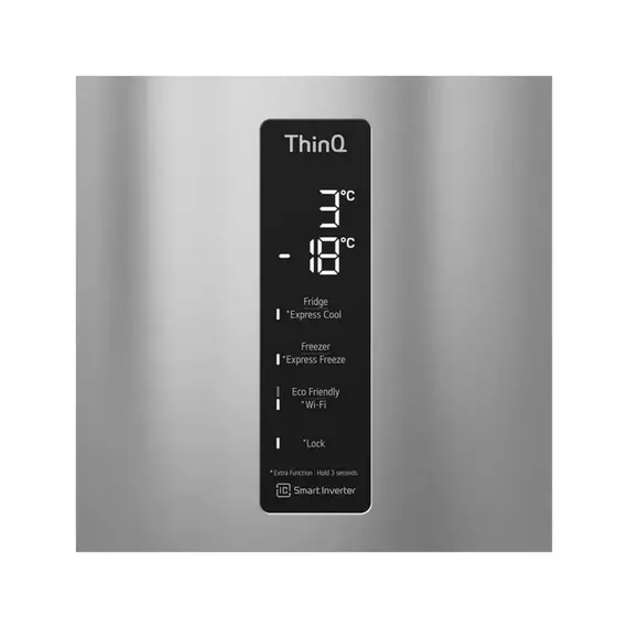 Frigider LG GBB566PZHMN, Oțel inoxidabil, 4 image