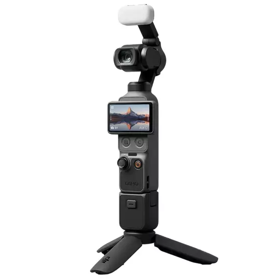 Cameră Video Sport DJI Osmo Pocket 4 Essential Combo, Negru, 6 image