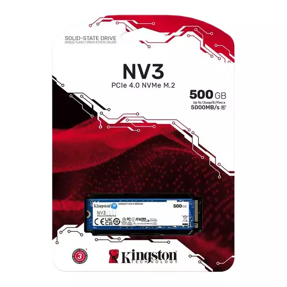 Unitate SSD Kingston NV3, 500GB, SNV3S/500G, 4 image