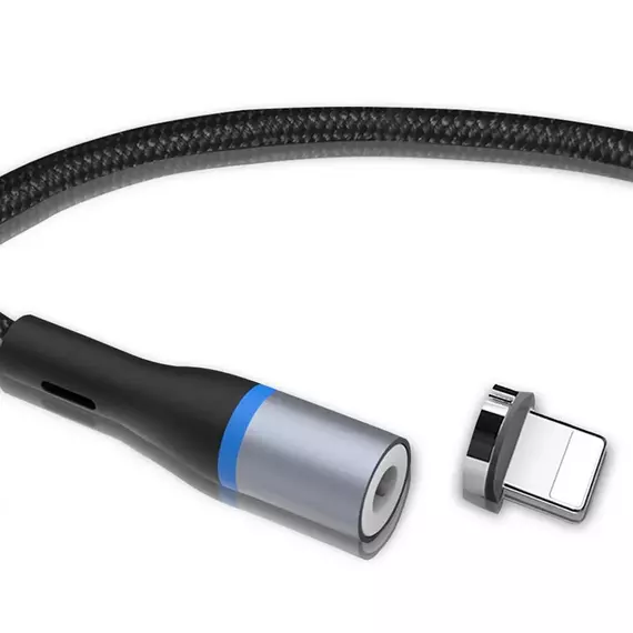 Cablu încărcare și sincronizare XO NB125, USB Type-A/Lightning, 1m, Negru, 3 image