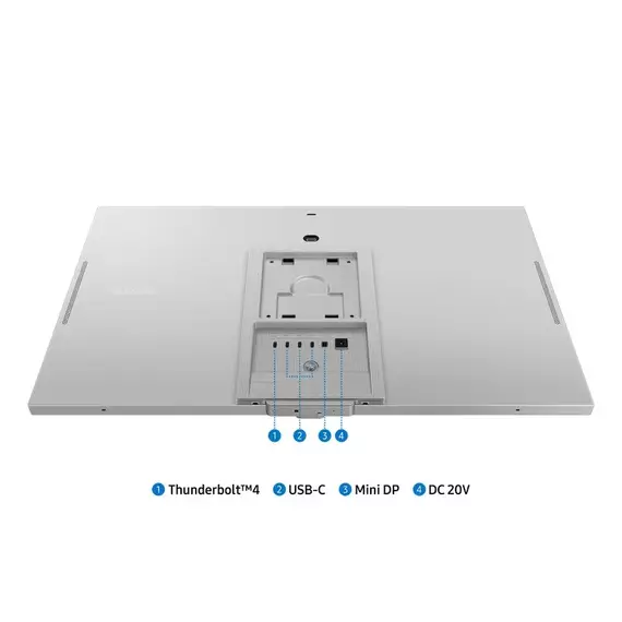 27" SAMSUNG ViewFinity S9 5K Smart Monitor,Light Grey,IPS,5120x2880,60Hz,5ms,600cd,Thunderbolt,miniD, 2 image