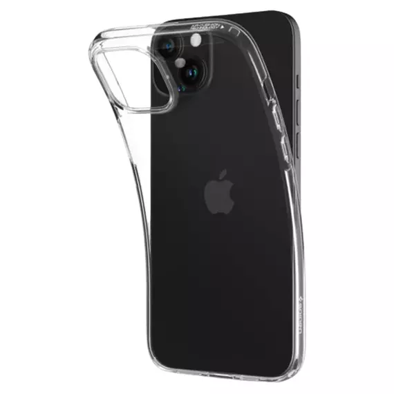 Husă Spigen iPhone 15 Plus Liquid Crystal, Crystal Clear, 7 image