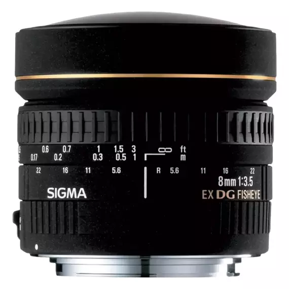 Obiectiv foto SIGMA 8mm f/3.5 EX DG Circular Fisheye, 2 image