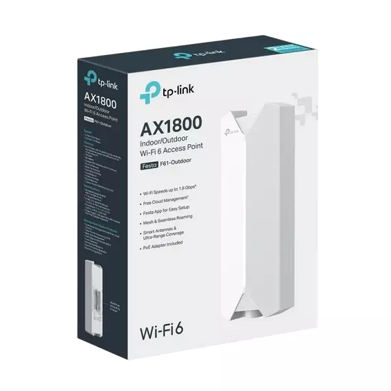 Punct de acces fără fir TP-LINK Festa F61-Outdoor, 574 Mbps, 1201 Mbps, Alb, 3 image