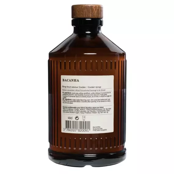Sirop Bacanha Brut Cookie, 400 ml, 2 image