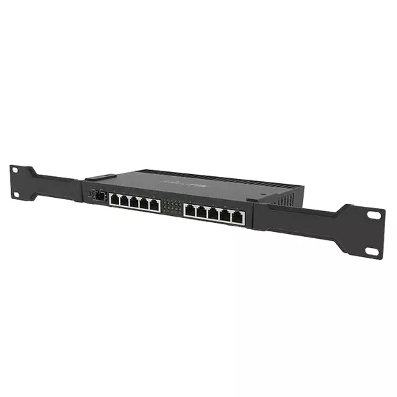 Router MikroTik RB4011iGS+RM, Negru, 4 image