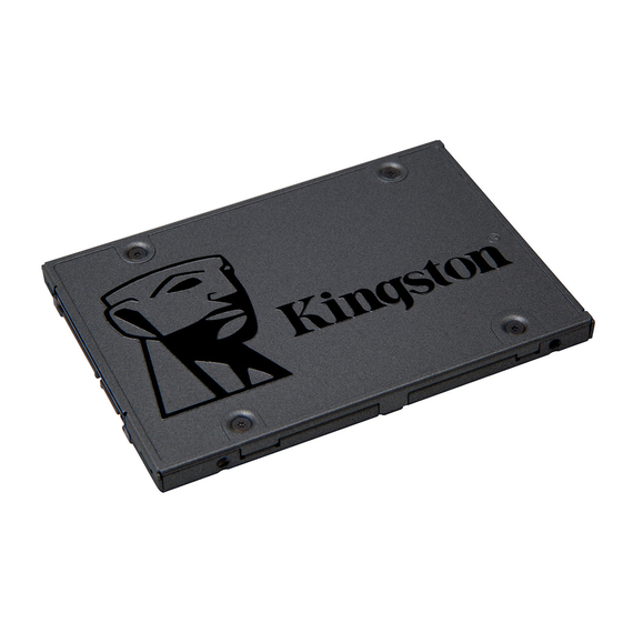 2.5" SSD 960GB Kingston A400, SATAIII, Sequential Reads: up to 500 MB/s, Sequential Writes: up to 450 MB/s, 7mm, 3D NAND TLC, 2 image