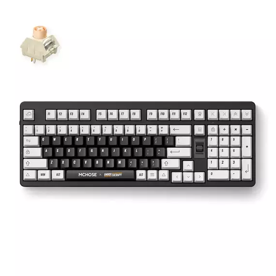 Tastatură MCHOSE X Unbox Therapy UT98, Fără fir, Classic Therapy, 2 image