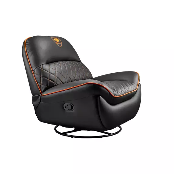 Scaun Gaming Cougar Overlord, PU Piele, Negru | Portocaliu, 2 image