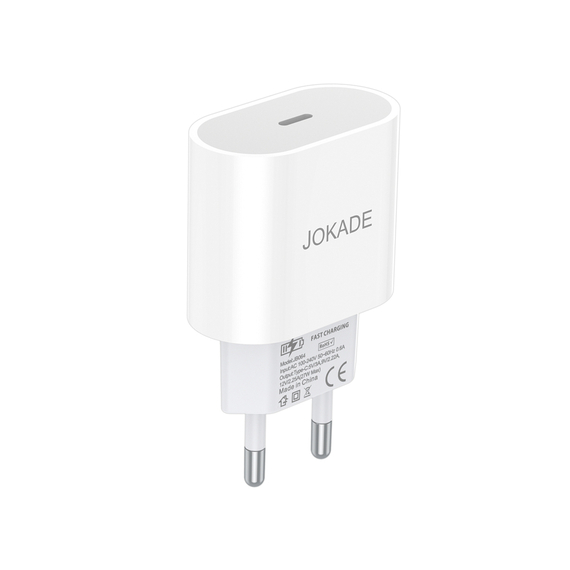 Jokade Wall Charger 1*Type-C 30W Max JB064, White